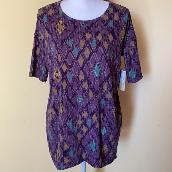 LulaRoe Irma blouse size XXS - Picture 3 of 13